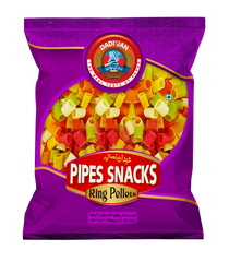 Dadijan Pipe Snacks (Ring) – 400g Large Heritage Wheat Crisps