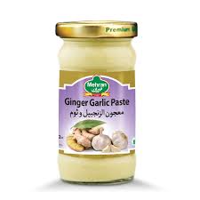 Mehran Premium Garlic & Ginger Paste – 320g Glass Jar