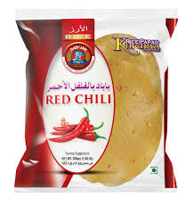 Dadijan Red Chili Khichiya – 200g Spicy Traditional Rice Papad
