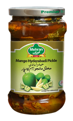 Mehran Hyderabadi Mango Pickle – 400g Glass Jar
