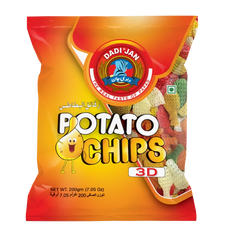 Dadijan 3D Potato Pellets – 400g Multi-Dimensional Heritage Crisps