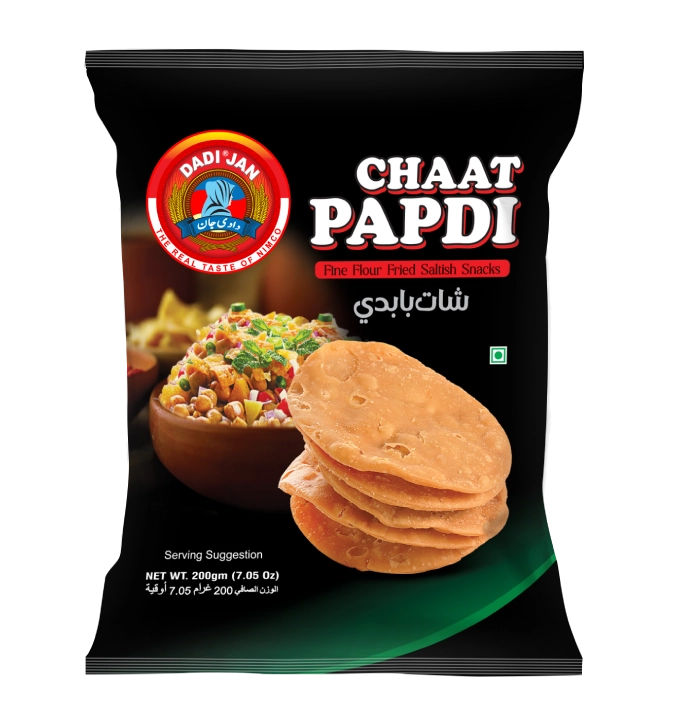 Dadijan Chaat Papdi – 200g Authentic Crispy Flour Discs