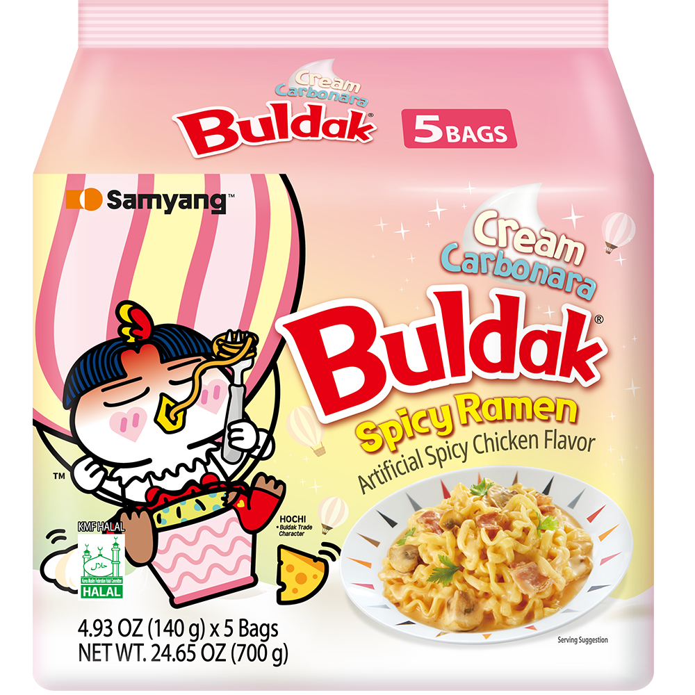 Samyang Buldak Cream Carbonara