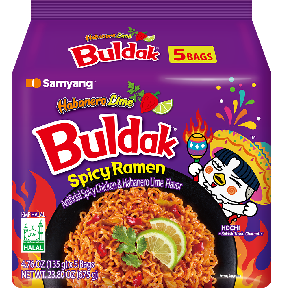 Samyang Buldak Habanero Lime
