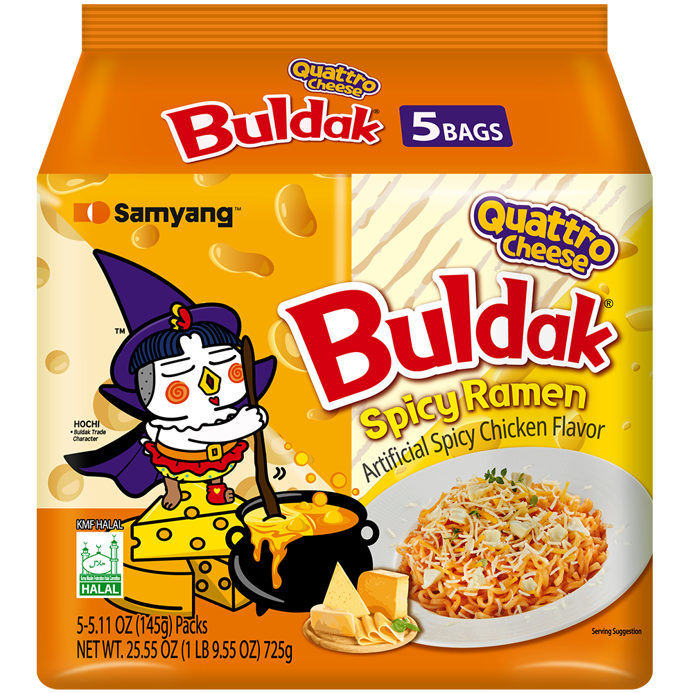 Samyang Buldak Quattro Cheese