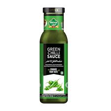 Mehran Green Chilli Sauce – 310g Premium Glass Jar
