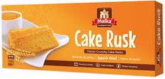 Malka Premium Cake Rusk – 160g Twice-Baked Golden Delicacy