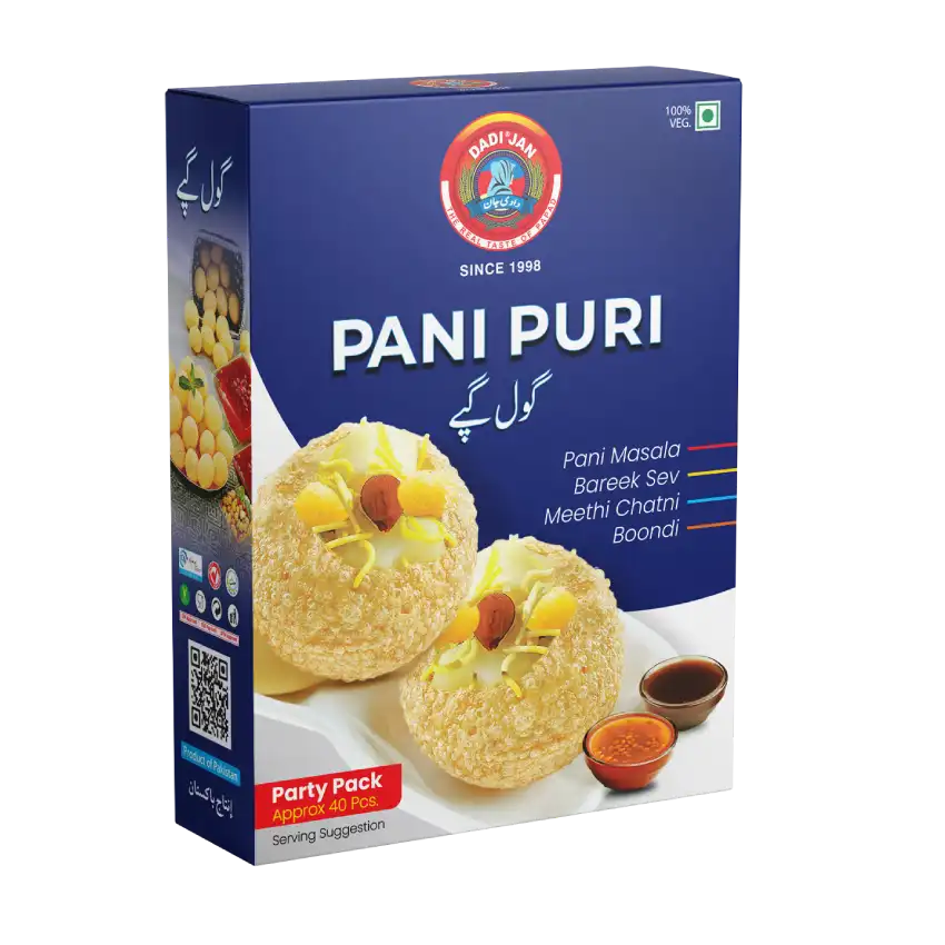 Dadijan Gol Gappa Potato Pellets – 400g Premium Heritage Puchka Shells
