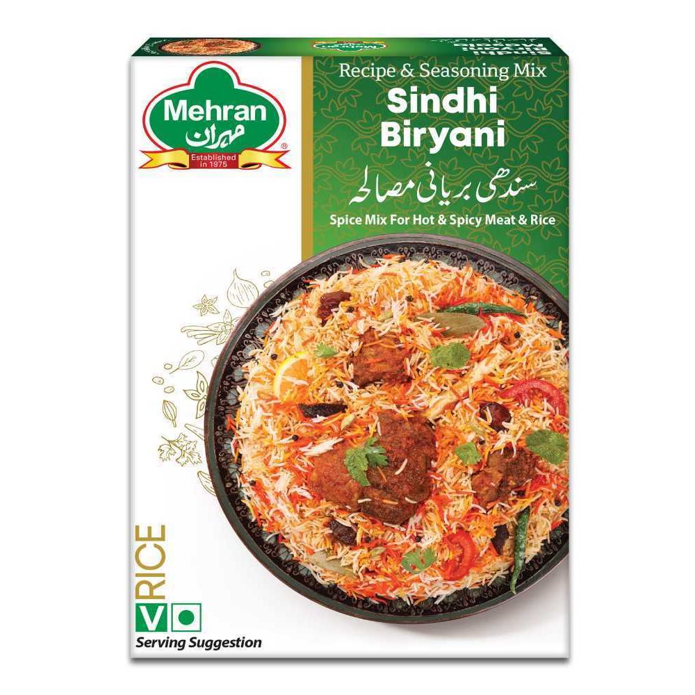 Mehran Sindhi Biryani Masala – 60g Single Pack